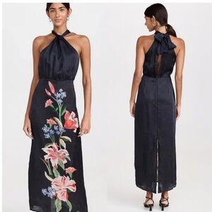 Chufy Nika Spring wedding guest maxi dress sz xs **flaw**